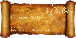 Álmos Csilla névjegykártya